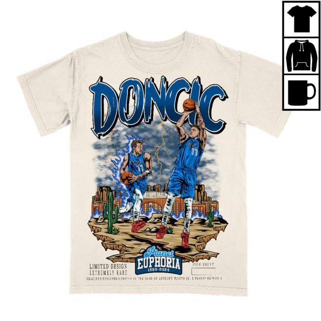 Planet Euphoria Merch Luka Dončić V2 Short Sleeve Shirt #/500 – Euphoria Shop