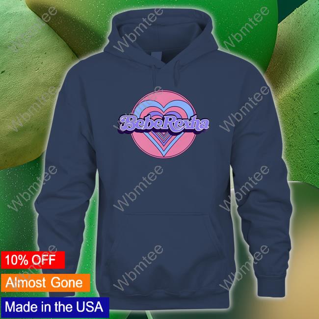 Official Bebe Rexha Merch Hearts Custom Ringer T Shirt