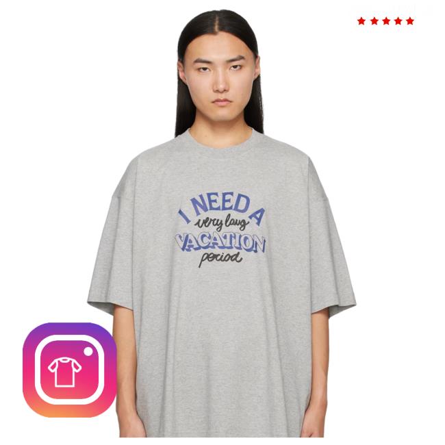 I Need A Very Long Vacation Period Hoodie