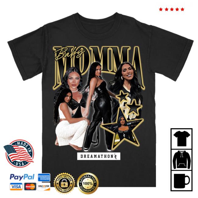 Dreamathon Clothing Baby Momma Dreams Tees