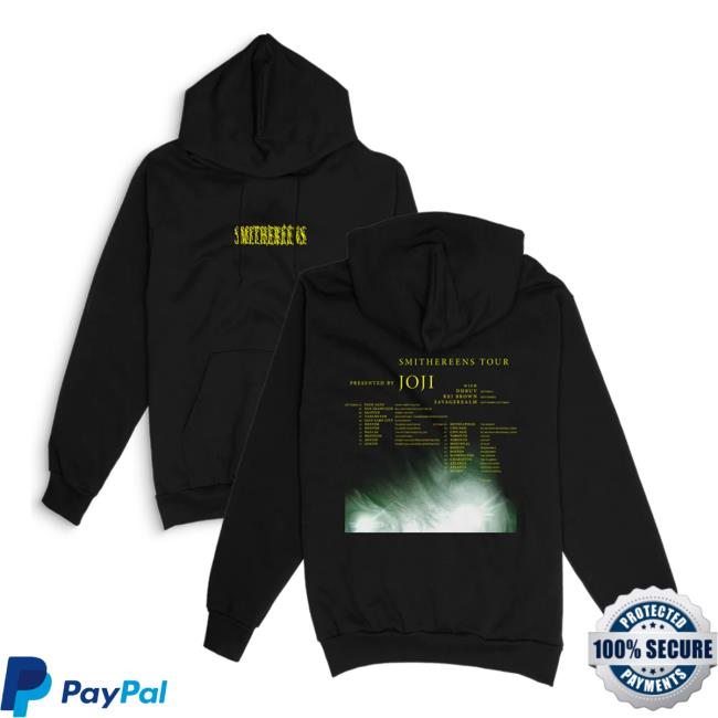 Official Joji Merch Store Smithereens Black Tour L/S Tee Joji Apparel Clothing
