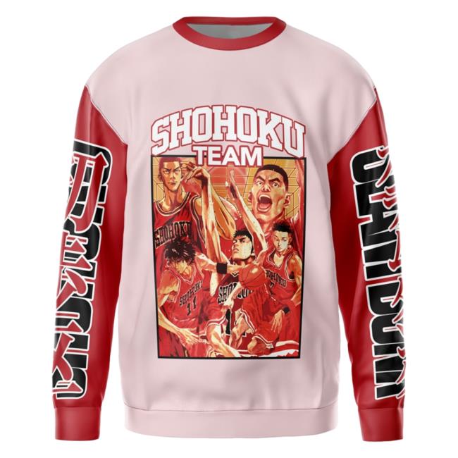 Official Anime Ape Clothing Shohoku Team Slam Dunk Streetwear AOP Hot Shirt 3D All Over Print Animeape