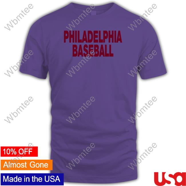 Philadelphia Baseball Shirt