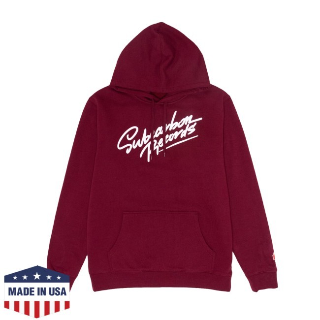 Subcarbon Records In Wubz We Trust LS Hoodie Ganja White Night