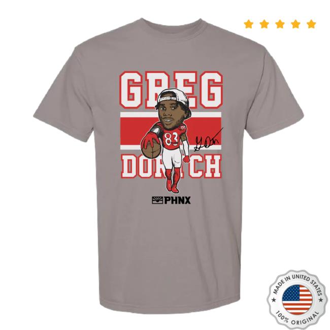 PHNX Greg Dortch OFFICIALLY LICENSED Grey New T-Shirt