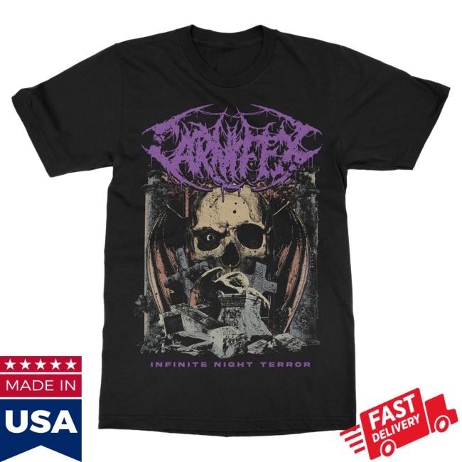 Official Indie Merch Store Carnifex Infinite Night Terror Top Shirt IndieMerchStore