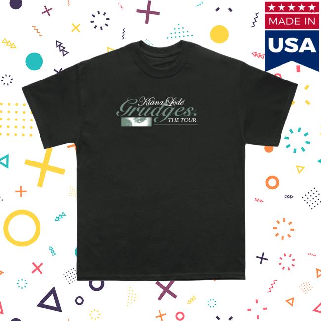 Official Kiana Lede Grudges The Tour T-Shirt New