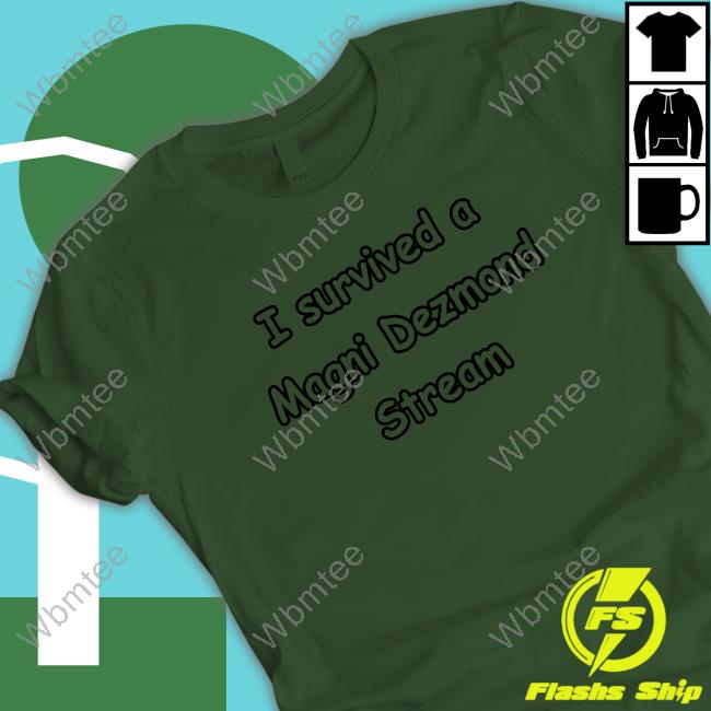 Zei I Survived A Magni Dezmond Stream Tee Zeitaraart