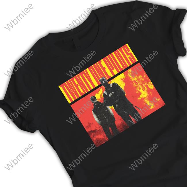 Official Twenty One Pilots Shop Merch Clancy Topline Album Cover Shirt