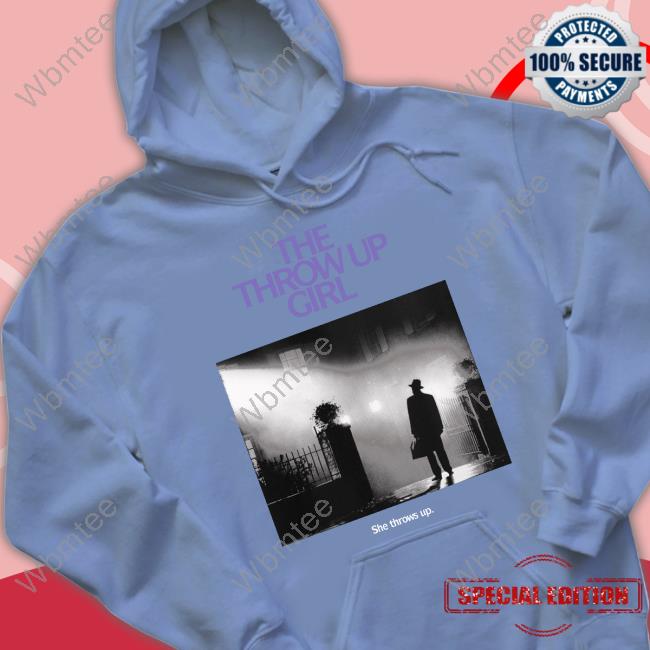 The Throw Up Girl Hoodie Monster Heel Merch London 1888 The Throw Up Girl T Shirts Sarah Mcgonagall