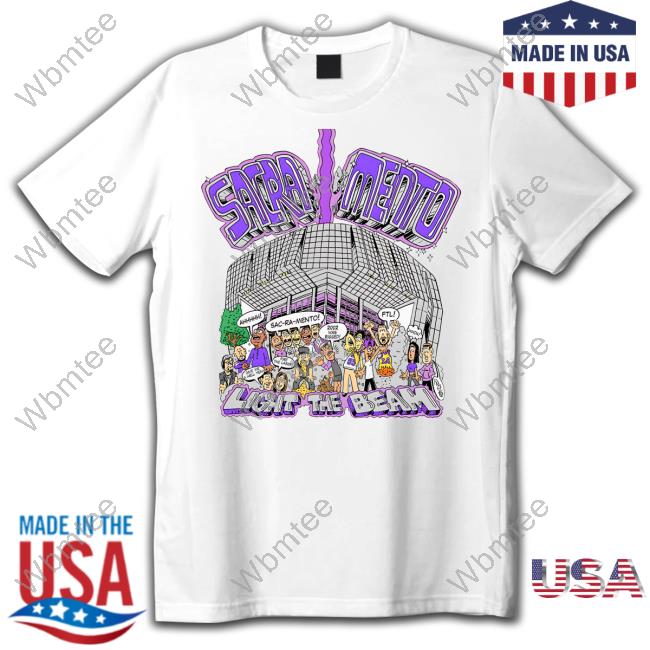 Official Sacra Mento Light The Beam T Shirt