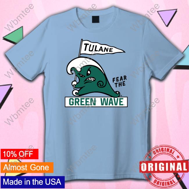 Official Homefieldapparl Merch Tulane Green Wave Hoodie