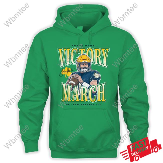 Notre Dame Sam Hartman Victory March Shirt