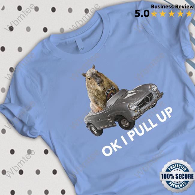 Capy Car Tee Shirt Official Capybara Man Merch Capy Car Tee