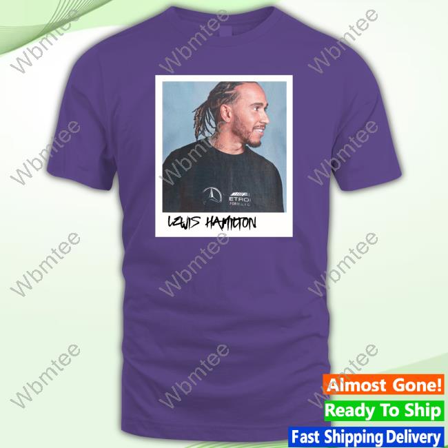 Lewis Hamilton Portrait Tee Shirt