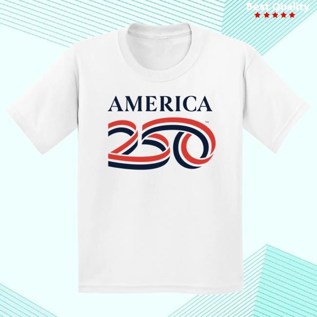 Official America250 Freedom & Liberty Youth T-Shirt Game Day Style