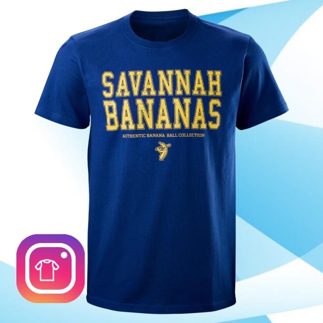 Official Savannah Bananas Apparel Bananas EvoShield Gym Rat Shirt - Navy SavannahBananas