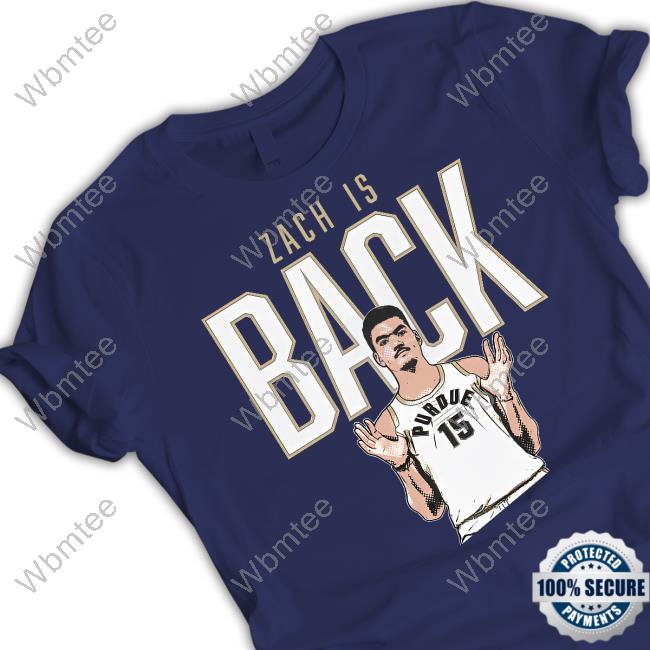 Zach Edey Zach Is Back Tee