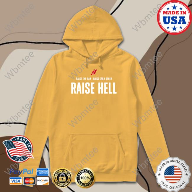 Vitek Vanecek Raise The Bar - Raise Each Other Raise Hell Long Sleeve Tee Kyle Cannillo