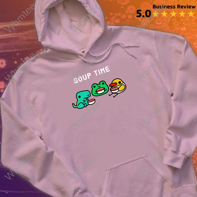 Greb Comics Merch Grebcomics Soup Time Hooded Sweatshirt Greb Comics Merch Grebcomics Soup Time Shirt