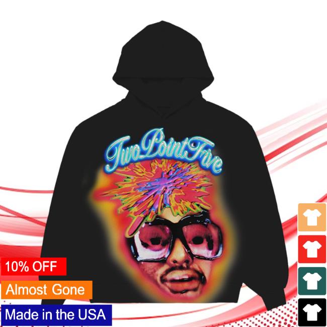 Aminé Twopointfive Airbrush Hoodie Black