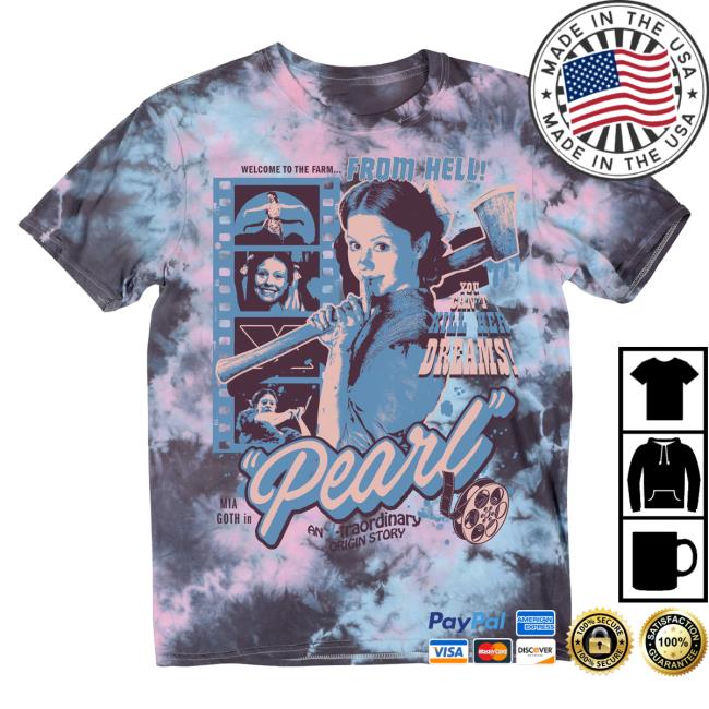 Official Studiohouse Designs Pearl Tie Dye Tshirt Overalls (Pink/Blue/Purple)