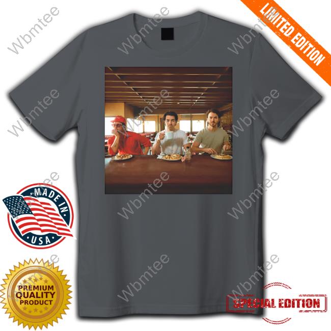 Jonas Brothers Merch Waffle House Graphic Shirt
