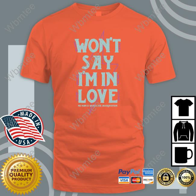 Won't Say I'm In Love Limtied Edition Black Shirts