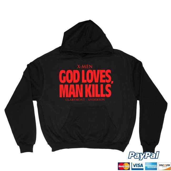 Dasbootleg13 God Loves Man Kills LS Hoodie