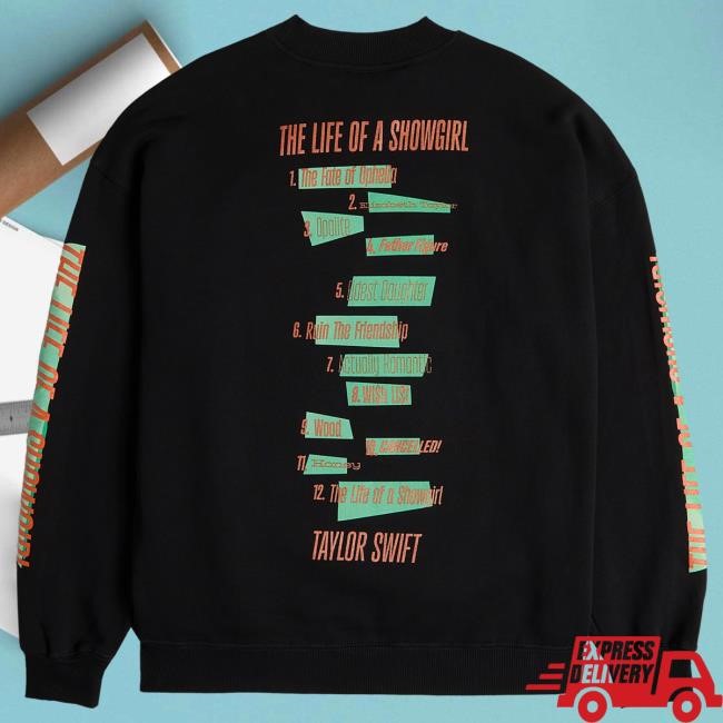 Official Taylor Swift Merch Store The Life of a Showgirl Sweatshirts TaylorSwift