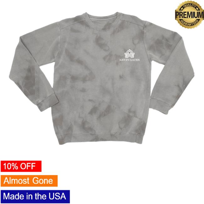 Kevin Gates Merch Logo Crystal Wash Kevin Gates Hoodie