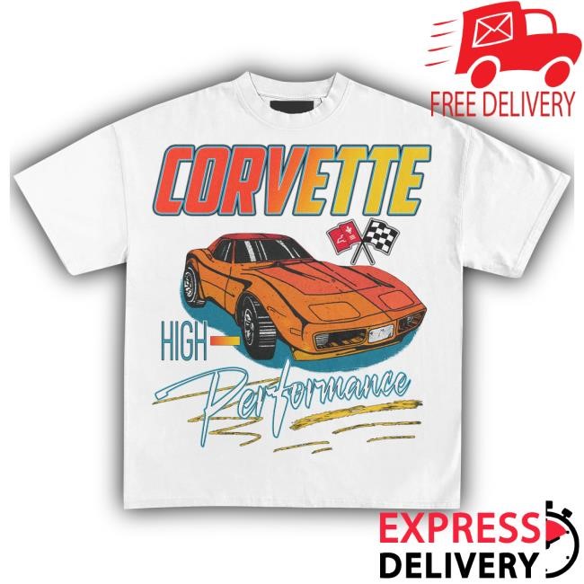 Official Heavyweight Legends Corvette High-Performance '74 Vintage Shirt