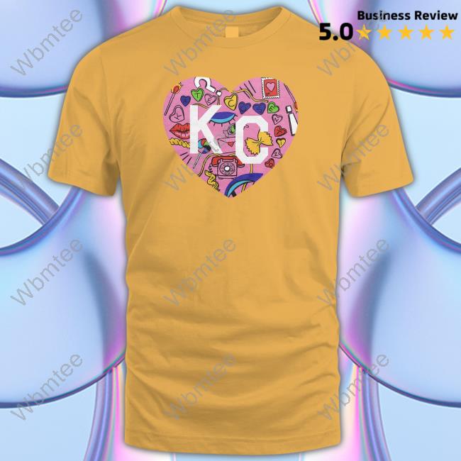 Official Charlie Hustle Merch Kate Cosentino Art As Mentorship Kc Heart Shirt