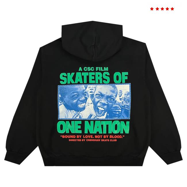 Official Crenshaw Skate Club S.O.O.N Sweaters Black CrenshawSkateClub