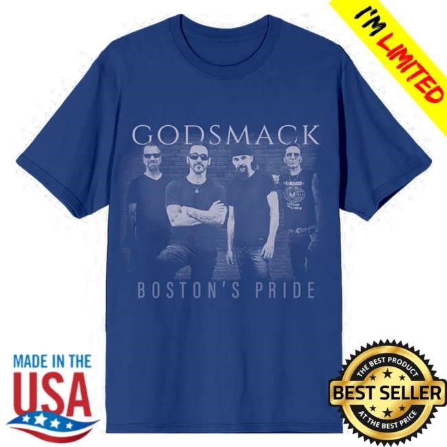 Official Godsmack Merch Store Godsmack Boston Pride Tshirt