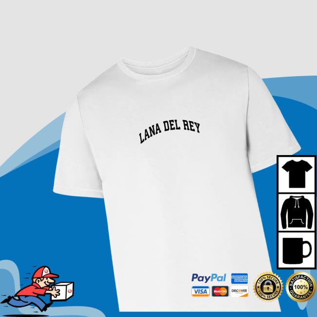 Official Lana Del Rey New Store Shop Merch White Logo Essential T Shirt Official Lana Del Rey New Store Shop Merch White Logo Essential T Shirt