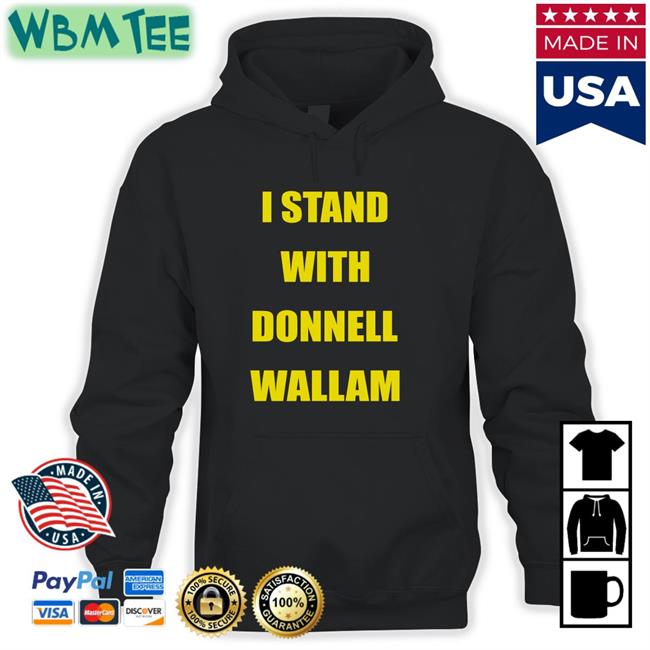I Stand With Donnell Wallam Long Sleeve Tee Shirt Megan Maurice I Stand With Donnell Wallam Long Sleeve Tee Shirt Megan Maurice