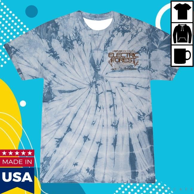 2025 Forest Goods Electric Refuge - Line-up T Shirt Electric Forest Festival Official