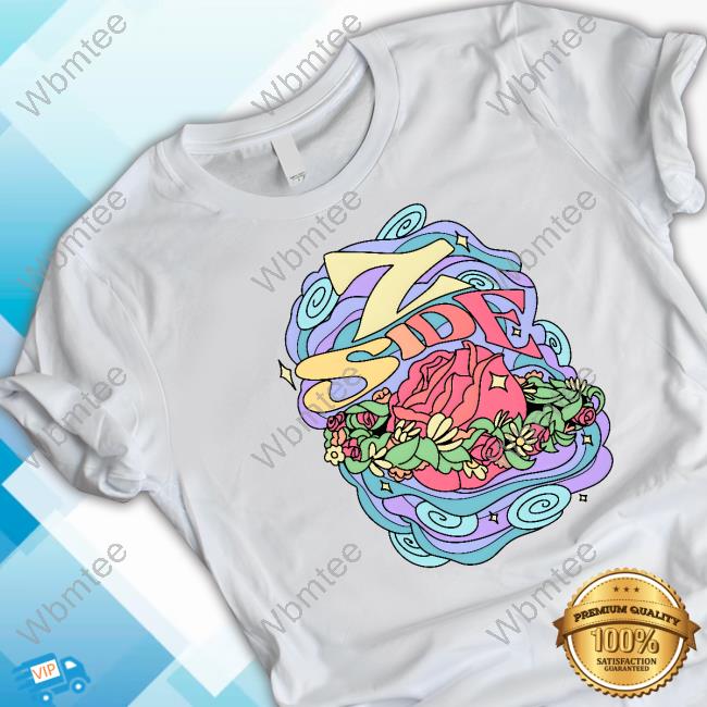 Lauren Z Side Merch Z Side Rose Planet Tee