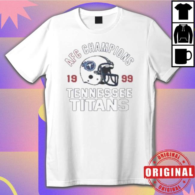 Tennessee Titans 1999 Afc Champs Classic Shirt