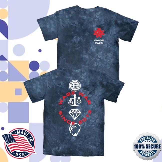Wage War Merch Album Symbols Tee