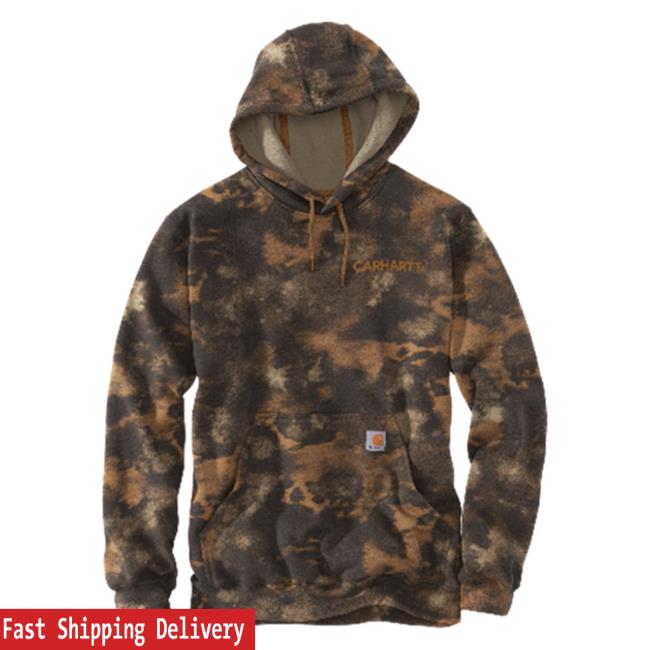 Official Public Lands Store Shop Carhartt Watercolor Camo Tie Dye Sweatshirts 3DPubliclands