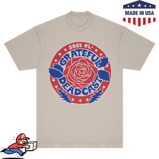 Grateful Dead Deadcast Tshirt | Grateful Dead Merch Store Official