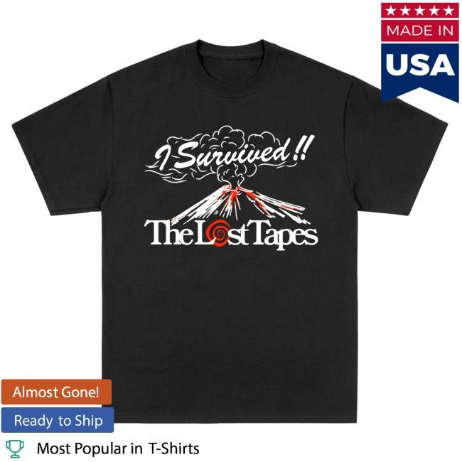 Karl Jacobs Official Merch Store I Survived The Lost Tapes Short Sleeve Shirt Karl Jacobs Clothing Shop