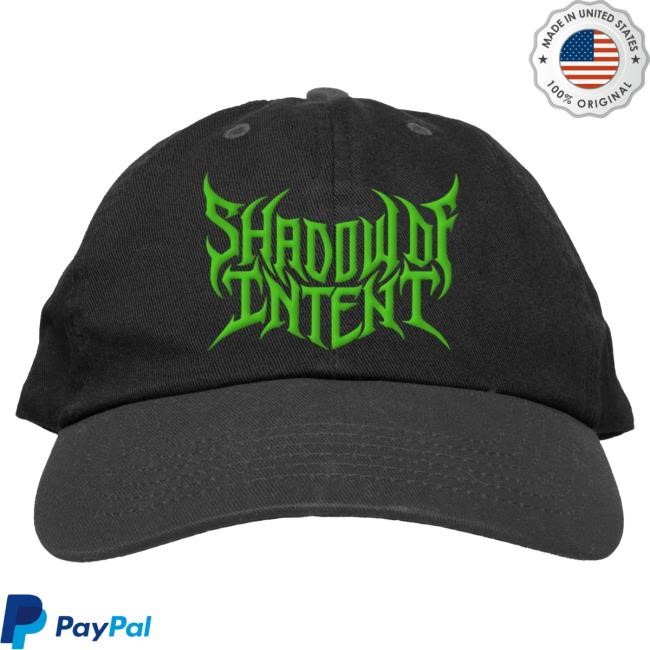 Official Indie Merch Store Shadow Of Intent "Logo (Green)" Dad Cap IndieMerchStore