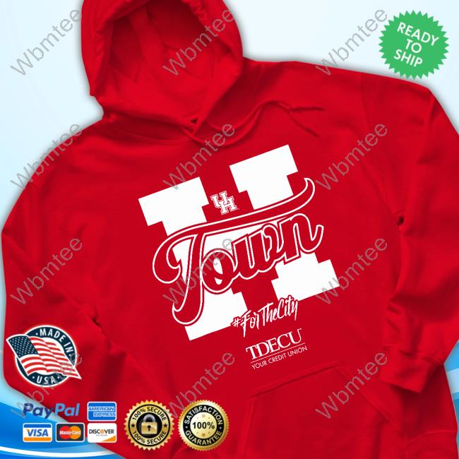 Houston Athletics Houston Cougars University of Houston H-Town For The City T-Shirt