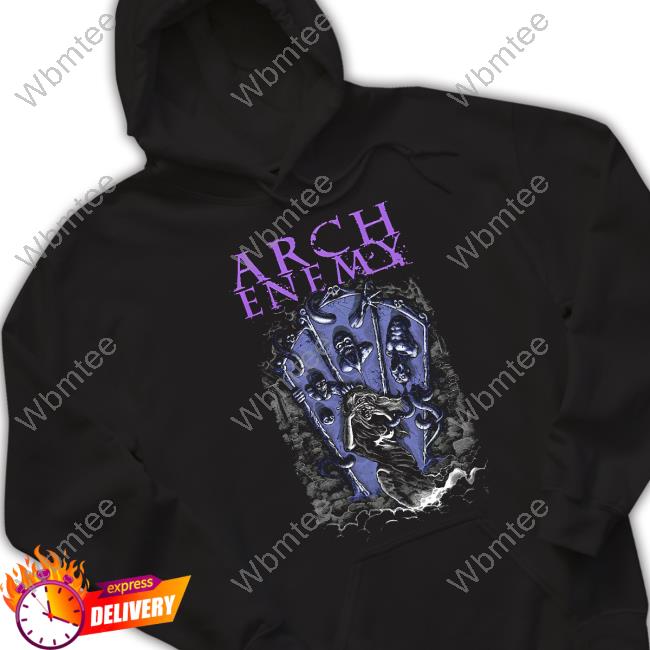 Rebellion Republic Merch Arch Enemy Mirrors Purple Ladies Tee Shirt