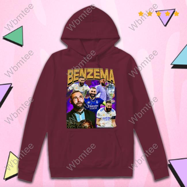 Official Karim Benzema Ballon D’Or Shirts Karim Benzema Ballon D’Or Retro Football Gang T-Shirt