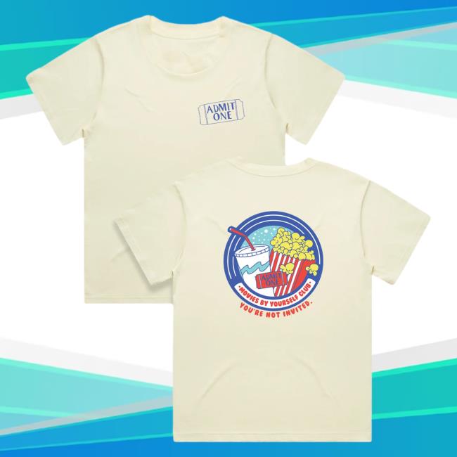 Official Super Yaki Shop Super Yaki Movies By Yourself Club Boxy Popover Shirt Butter