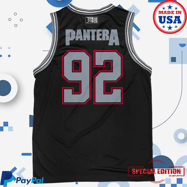 Puck Hcky Merch Shop Pantera 'A Vulgar Display' Basketball Jersey New Puck Hcky Pantera Basketball Jersey Shirt
